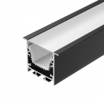 Профиль LINIA45-F-TRAY-2000 BLACK (Arlight, Алюминий)