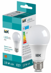 LED Bulb A60 1500lm 4000K E27 IEK СНЯТО