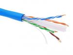 Информационный кабель неэкранированый U/UTP 4х2 CAT6, LSZH,синий