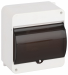 Корпус пластиковый навесной ЭРА SIMPLE КМПн 1/6 IP30 прозрачная крышка белый