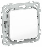 FLITE Выключ. 1-кл. 2п. 10А ВС6/21-1-2-ФлБ бел. IEK