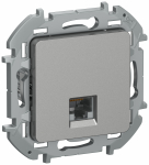 Розетка комп. RJ45 кат.6 UTP 6738321 алюм. INSPIRIA IEK