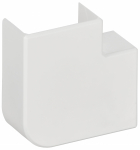 METRA MINI Поворот на 90град 24х14мм белый IEK