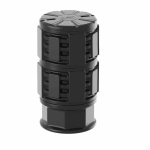 Пластиковый колодец КН-780М с крышкой D560 мм, высота 1100 мм