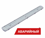 Светодиодный светильник Diora LPO/LSP 28/4000 прозрачный 4000лм 28Вт 5000K IP65 0.8Pf 80Ra Кп<1 Аварийный