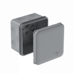 MultiBox Коробка распределительная с мембранными вводами IP66 70х70х42 Серая (со стикером)