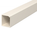Мини-канал WDK с крышкой 30x30x2000 мм (высота борта 30 мм, крышка 30 мм) ПВХ кремовый RAL 9001