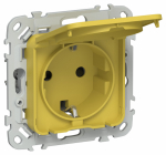 FLITE Роз. с з/к/ш кр. 16А IP44 РСшкр11-0-44-ФлЖК ж/к IEK