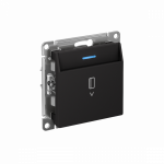 Выключатель карточный с/у карбон механизм без задержки времени AtlasDesign Systeme Electric (5)