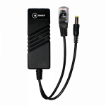 Сплиттер PSE-SP-1A-E, мощность 13Вт, вх. RJ-45 PoE, вых. RJ-45 Ethernet и DC 12V