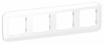 FLITE Рамка 4-мест. РУ-4-А-ФлБ бел. IEK