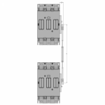 Блокировка OptiStart K-FX-5504 механическая вертикальная 345...385 мм для AF-160..AF-230