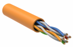 ITK Витая пара U/UTP 5E 4х2х24AWG LSZH оранжевый (305м) РФ/Т