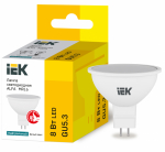 Лампа светодиод 8Вт GU5.3 4000К 720Лм MR16 ALFA IEK (10/200) СНЯТО