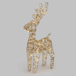 Светодиодная фигура Олень 34см, цвет свечения теплый белый, питание 2xAA (не в комплекте) NEON-NIGHT