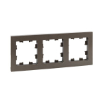 3 - местная рамка, мокко, пластик Эпика EKF