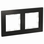Рамка 2гн металл оникс AtlasDesign Nature Systeme Electric (1/2)