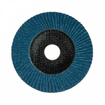 Круг лепестковый торцевой, циркониевый, P120, 125x22,2мм INOX KRANZ