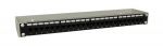 Кронштейн настенный для 19" оборудования, высота 1U, глубина 110мм Hyperline BW19-1U-110F-RAL7035