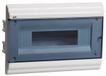 Бокс ЩРВ-П-12мод встр. пласт бел (дв.прозр) IP41 PRIME IEK (1/10)