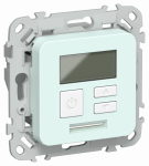 FLITE Термостат электр. с дисплеем 16А Т-ФлХЛ х/л IEK