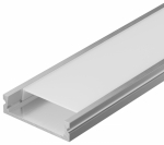 Профиль алюм. для LED ленты 2406 встр. трап. 2м к-т опал IEK