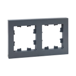 2 - местная рамка, графит, пластик Эпика EKF