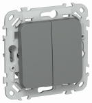 FLITE Выключ. жалюзи с блок. 10А ВЖ42-2-0-ФлМА м/а IEK