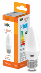 LED Candle C37 600lm 3000K E27 IEK СНЯТО