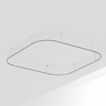 Основание ART-APRIORI-QUADRAT-SOFT-ROD-400-3500x3500 (TN) (Arlight, IP20 Металл, 3 года)