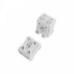 Клеммная колодка 18мм 2x2 0.5-2.5мм² 16А 450В белый REXANT