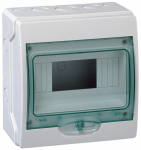 Бокс ЩРН-П-8мод настен пласт серый (дв.зеленая) IP65 KAEDRA Schneider Electric (1)