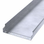 Лоток неперфорированный Профи INOX (AISI 316) 400х100х3000 (2,0 мм) (6 м/уп) Промрукав