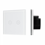 Выключатель сенсорный SWT-OMALI-S02-ZB-WH (250V, 10A, Zigbee) (Arlight, Стекло)