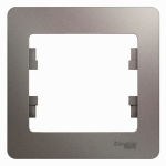 Рамка 1гн платина Glossa Systeme Electric  (1/10)