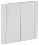 Выключатель 2кл промеж с/у белый FP309 FORTE&PIANO IEK (1/10/100)