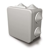 Коробка разветвительная С3В108 евро о/у сер 100х100х55 IP54 GUSI ELECTRIC  (1/75)