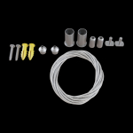 Тросовый подвес 2шт Gravity серебро