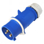 Вилка переносная 16A 2P+PE 220B ВП16-972 IP44 PLEXUP
