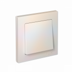 Выключатель 1кл с/у жемчунг в сборе быстрозажим AtlasDesign Systeme Electric (15/15)