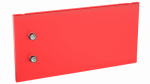 Компонент для составления секций распределительного шкафа из отдельных шкафов 800x150 сталь красный DKC RAM power