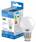LED Globe G45 600lm 6500k E27 IEK СНЯТО