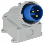 Вилка стц. ССИ-5132 16А-6ч 220В 2P+PE IP67 IEK
