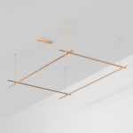 Основание ART-APRIORI-RECTANGLE-ROD-800-3000x2000 (GD) (Arlight, IP20 Металл, 3 года)