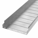 Лоток неперфорированный Профи INOX (AISI 304) 400х100х3000 (1,2 мм) (6 м/уп) Промрукав