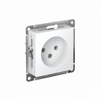 Розетка 1гн без З/К с/у белый механизм 16А AtlasDesign Systeme Electric (1/20)