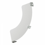 Перегородка SEP для угла CS90 H100, в комплекте с крепежными элементами и необходимыми для монтажа, ZL