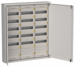 TITAN 5 Корпус мет. ЩРн-216 (3х72) 960х830х140 IP31 сер IEK