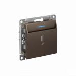 Выключатель карточный с/у мокко механизм без задержки времени AtlasDesign Systeme Electric