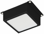 Светильник светодиодный 6Вт 4000K 740Лм Домино Черный грильято 100х100 DVO21-06-O-4K80-5-B ЭРА